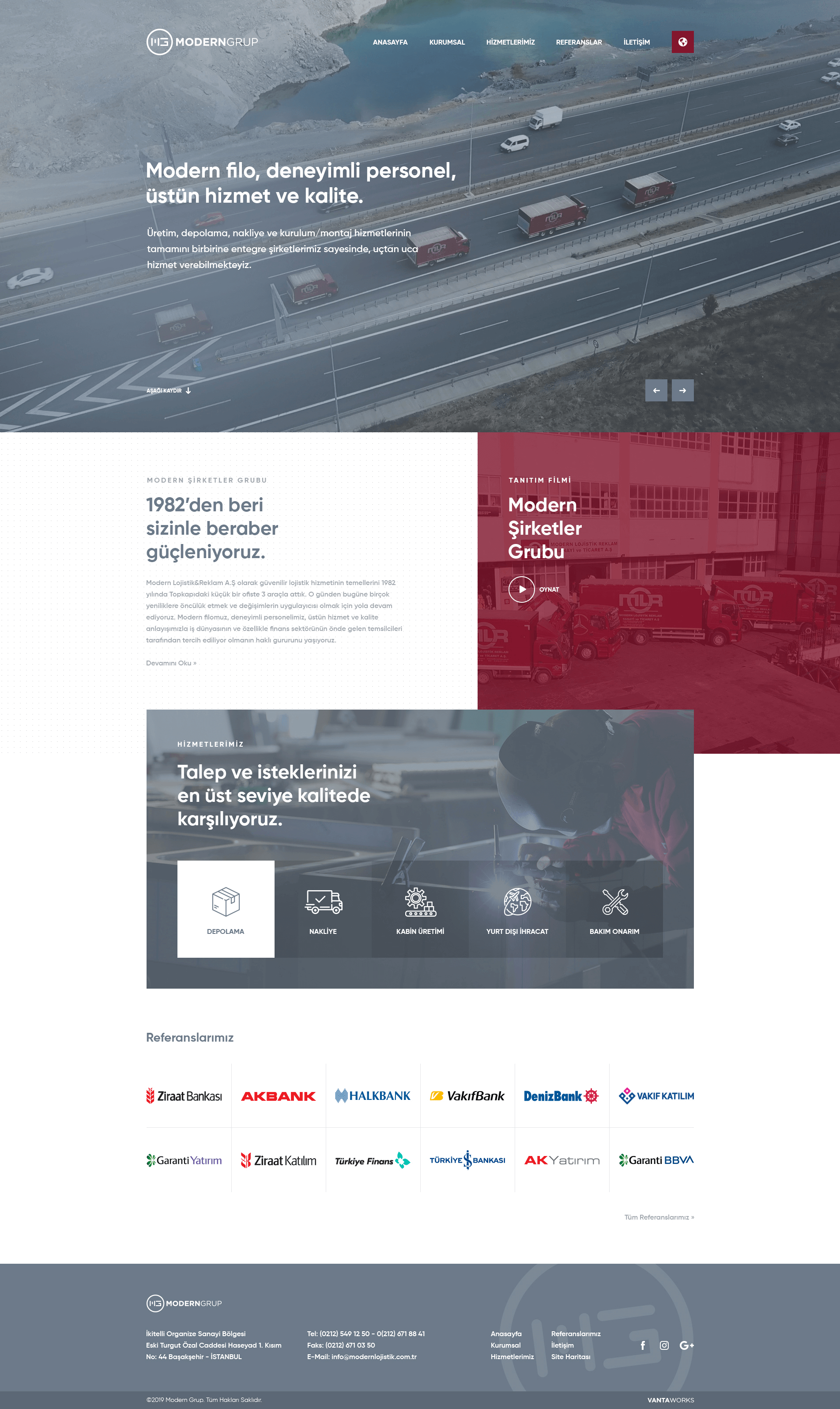 Modern Group - Logistics & Industrial Advertising