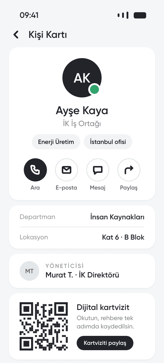 Kişi Kartı